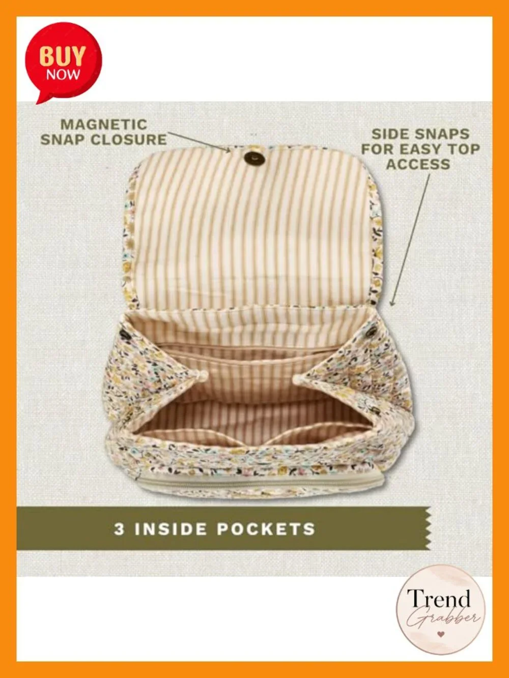 Quilted Cotton Mini Backpack Purse - Hands-Free Floral Bag for Women